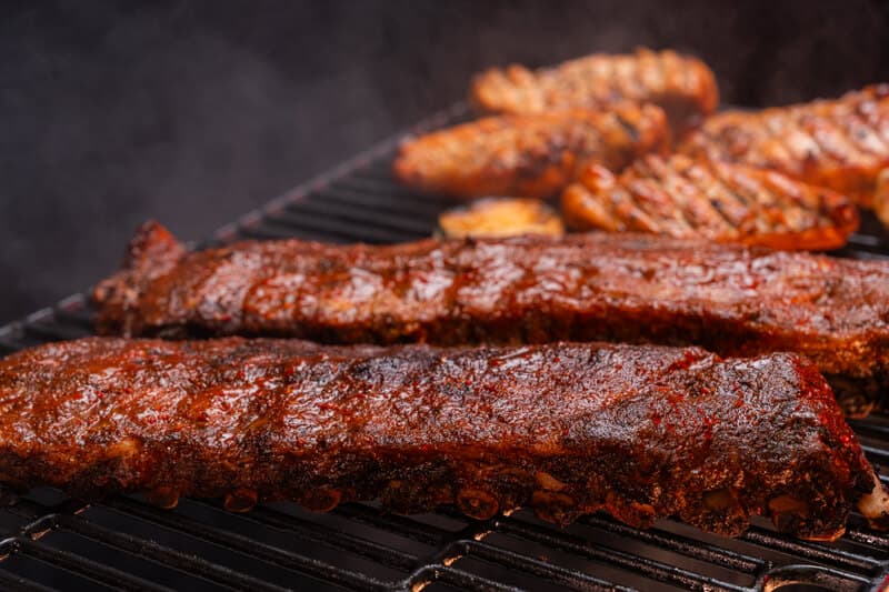 Slow-Smoked Dry Rub BBQ Baby Back Ribs
