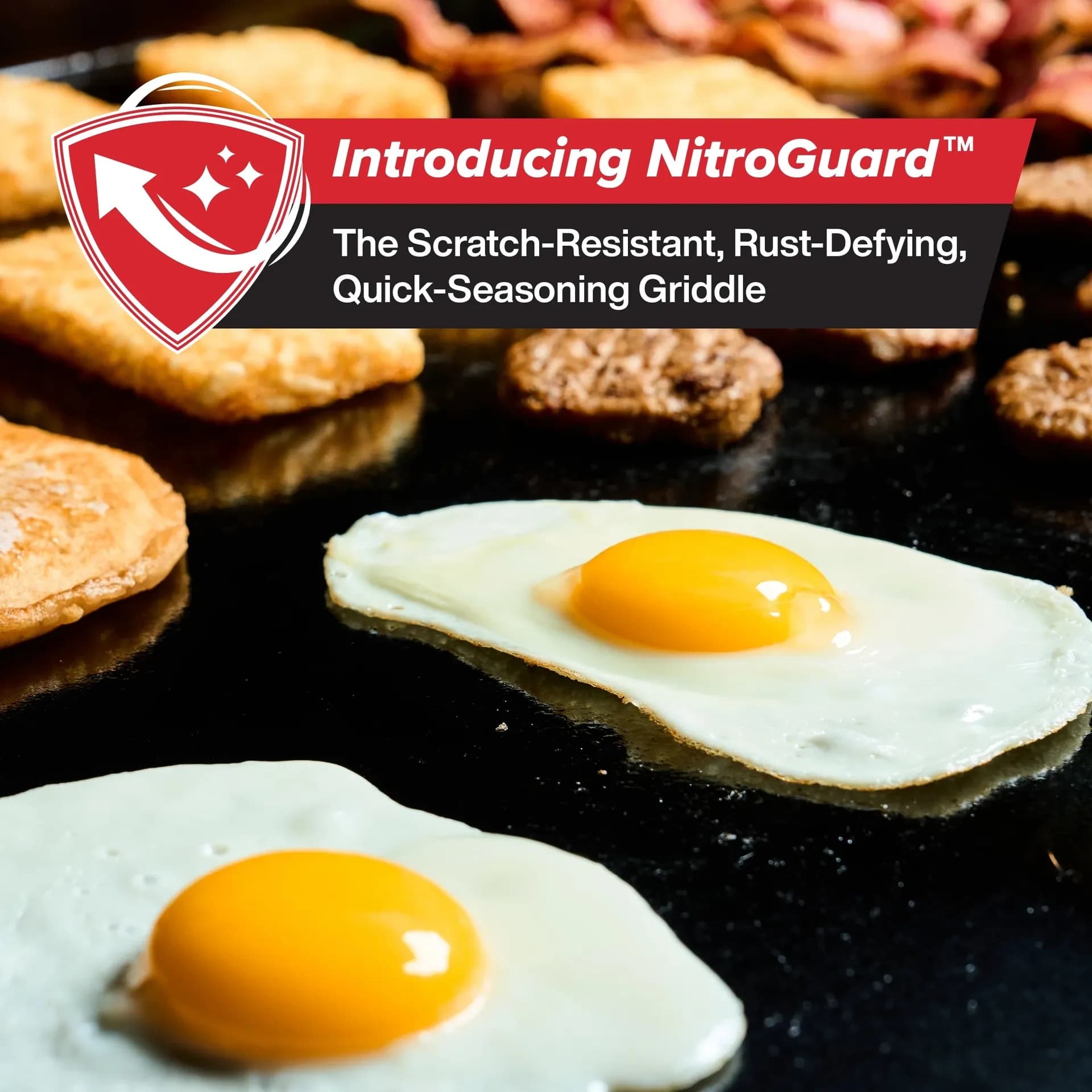 Nexgrill Daytona Pro 5 Burner Nitroguard Propane Gas Griddle