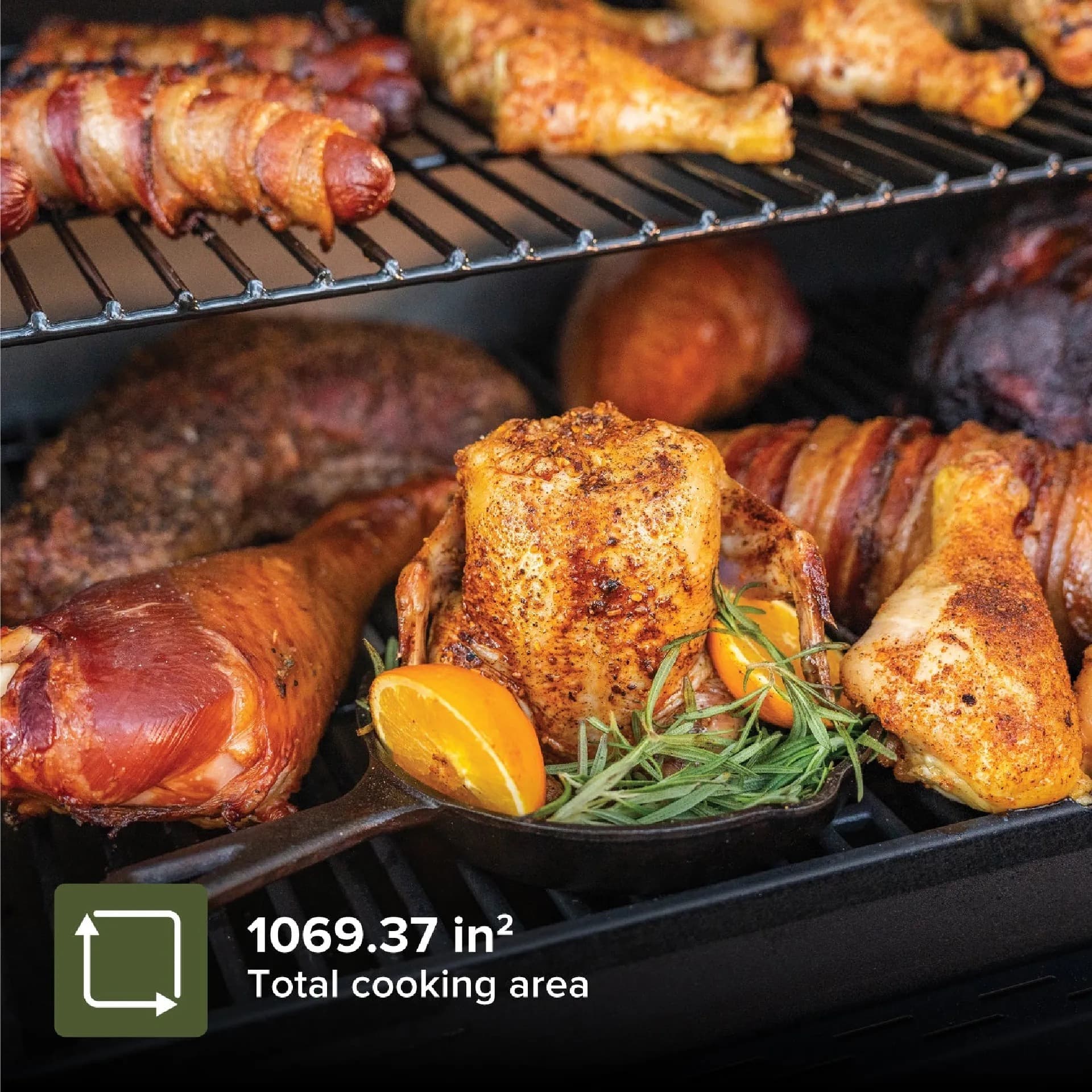 Nexgrill Oakford 1125 Pro Pellet Smoker Grill