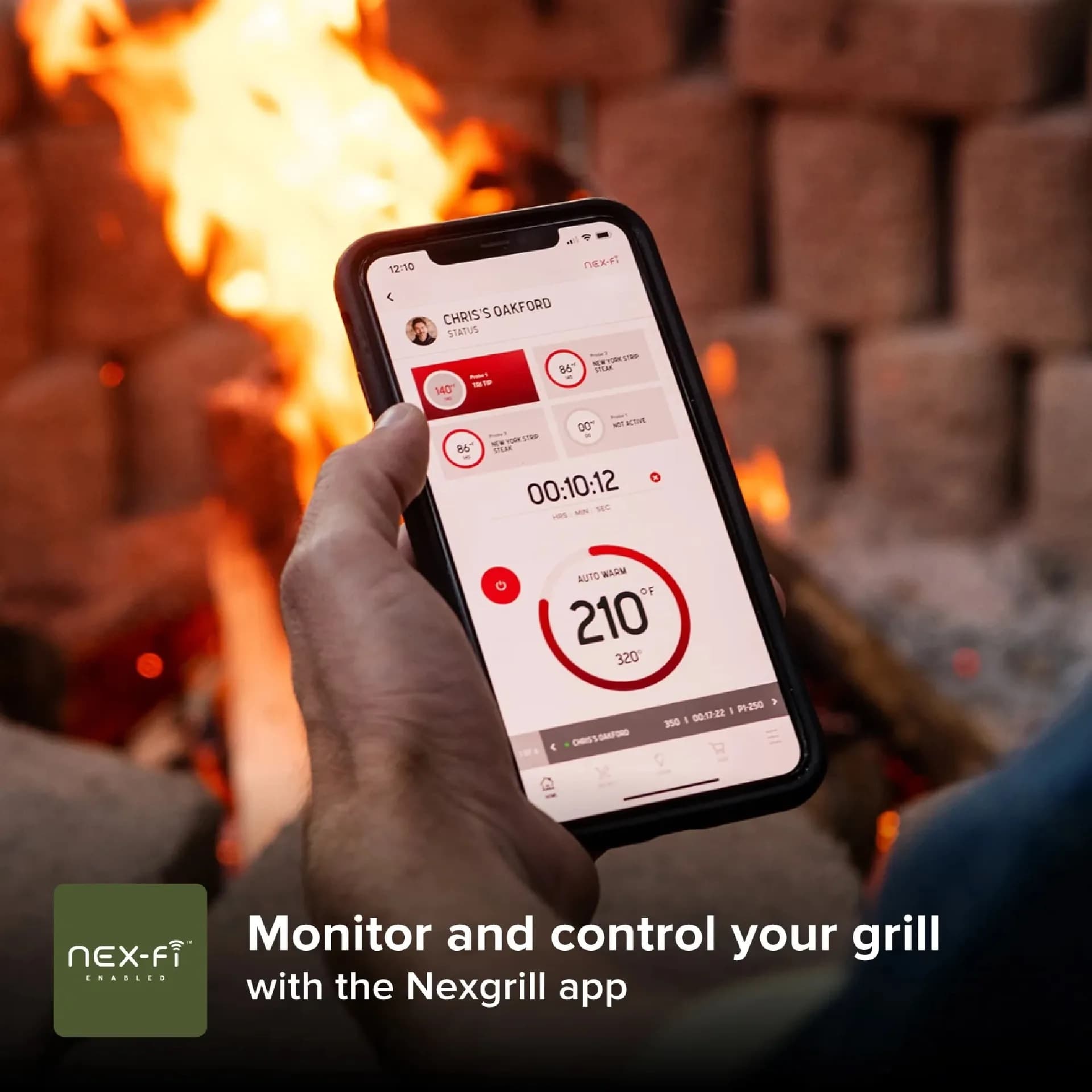 Nexgrill Oakford 1125 Pro Pellet Smoker Grill